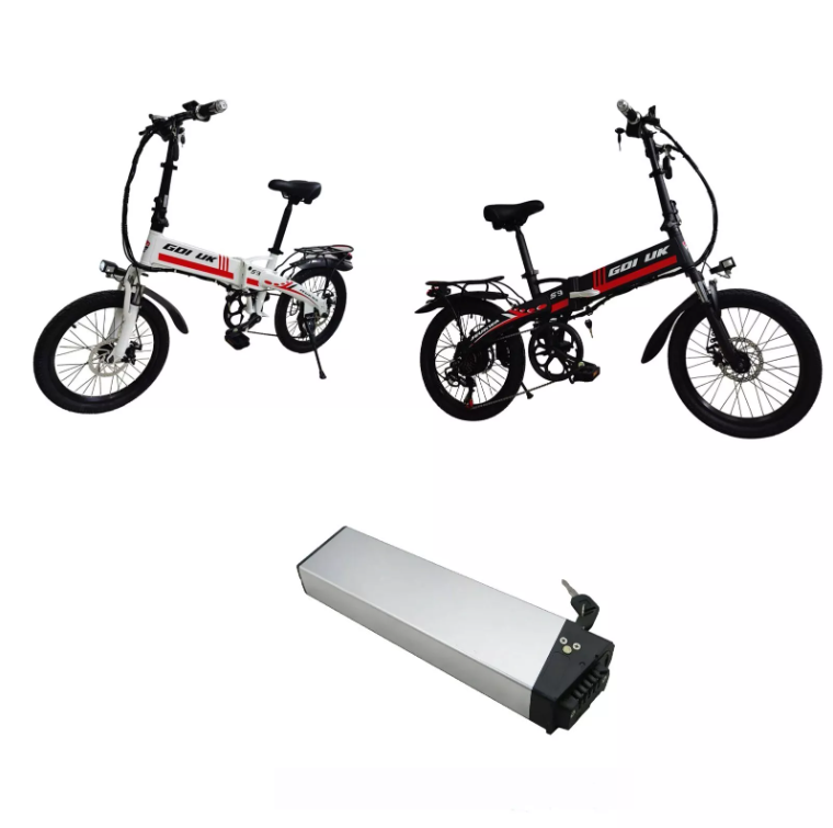 Electric Bike 20 inch Power Assist Foldable EBike 15AH Bicycle Alarm Road Legal
